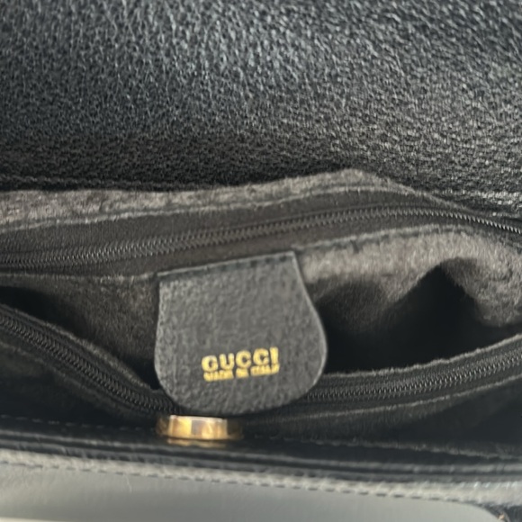 Gucci Black Tote with Bamboo Handles - Picture 8 of 13
